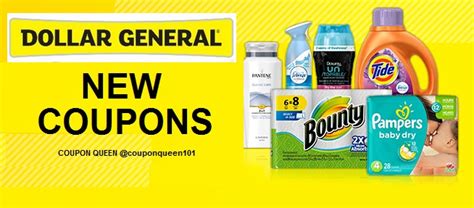 Coupon Queen: 5 NEW Dollar General Printable Coupons, Just Released!!