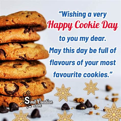 Cookie Day Wishes, Messages, Quotes Images - SmitCreation.com