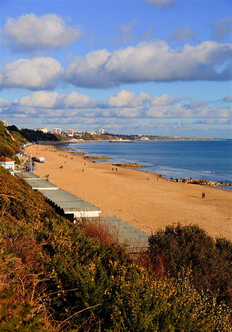 Branksome beach Poole Dorset England UK near to Bournemouth known for ...