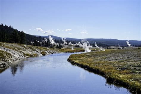 The Natural Hot Springs Around Yellowstone Park