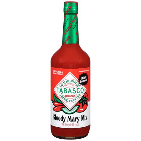 Tabasco Bloody Mary Mix, Original, 32 Oz - Walmart.com