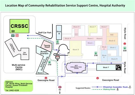 Queen Elizabeth Hospital Map