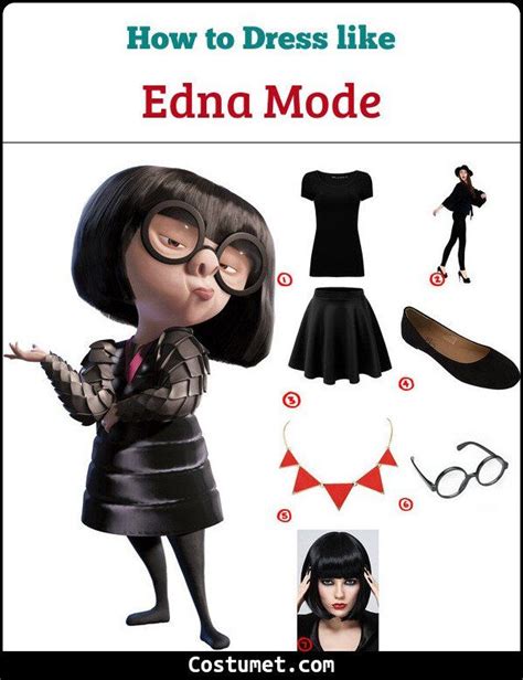 Edna Mode Costume for Cosplay & Halloween | Disney costumes for women ...