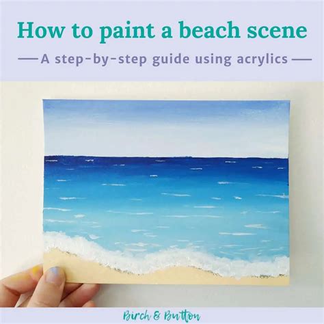 Easy Beach Painting