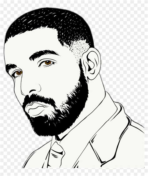 Find hd Drake Sticker - Drake Outline Drawing, HD Png Download. To ...