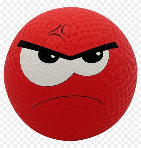 Emoji Playground Ball - Angry Emoji, HD Png Download - 1391x1395 ...