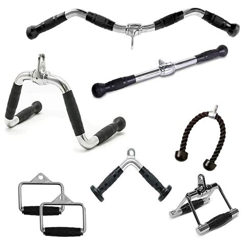 FITNESS MANIAC Multi-Exerciser LAT Machine Accessory Pull Down Home Gym ...