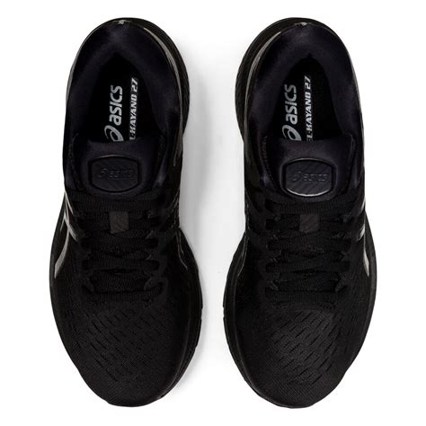 Asics GEL Kayano 27 GS Kids Running Shoes Black US 1 | Rebel Sport