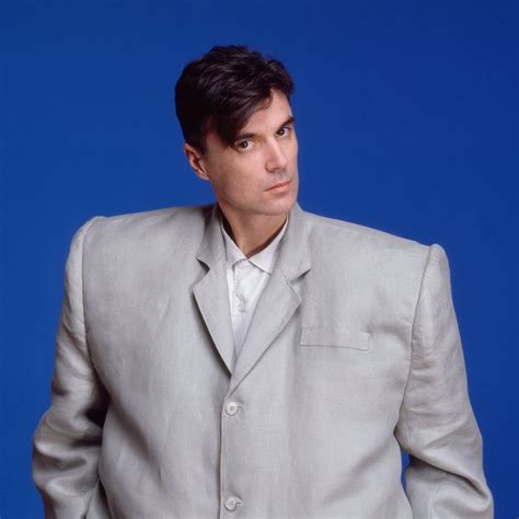 David Byrne [Talking Heads] in his Big Suit circa 1984 : OldSchoolCool