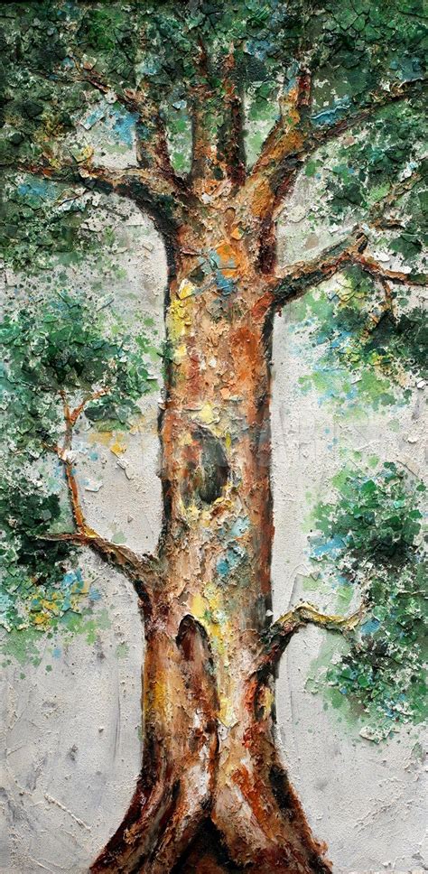 Green Tree, Mixed Media Art for Sale SOAMM0421311KY | SOA ARTS