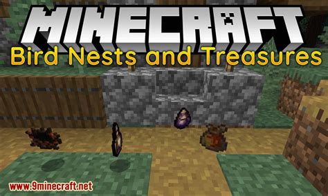 Bird Nests and Treasures Mod (1.16.5, 1.15.2) - Random Collectable ...