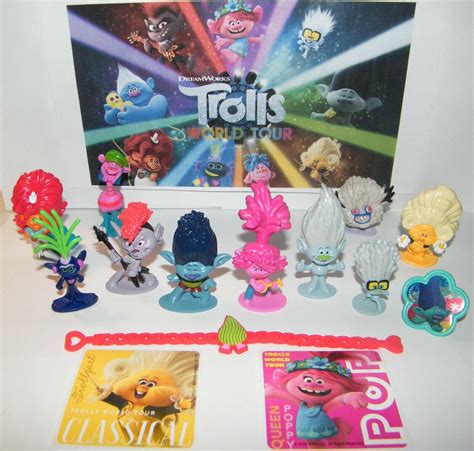 DreamWorks Trolls World Tour Rock City With Figures And Base ...