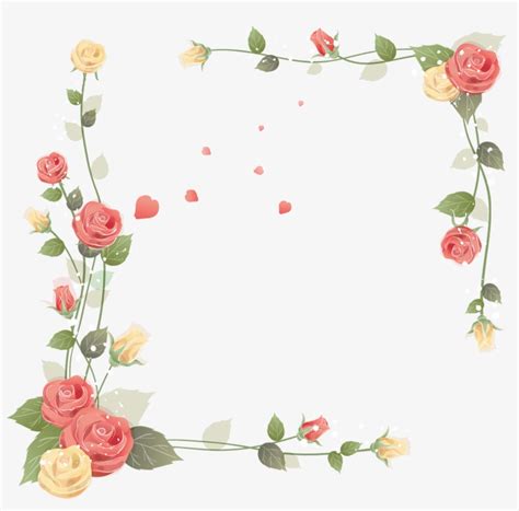 Borda Floral Png PNG Image | Transparent PNG Free Download on SeekPNG