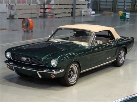 1966, Ford, Mustang, Green, Convertible, Cars Wallpapers HD / Desktop ...