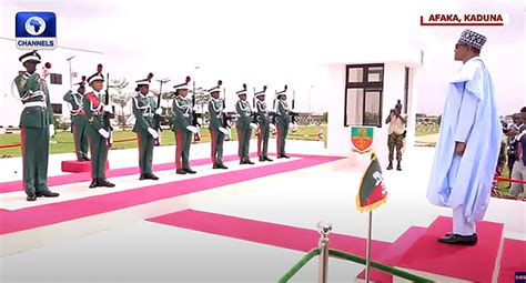 Buhari Attends Passing-Out Parade Of NDA Cadets In Kaduna – Channels ...