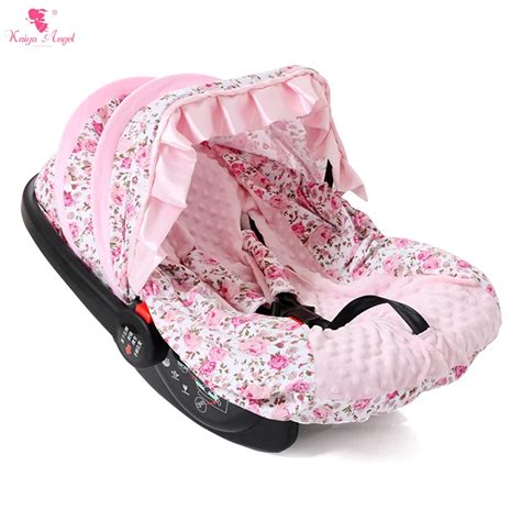 Aliexpress.com : Buy Infant Baby Car Seat Cover Pink Floral Fashion ...