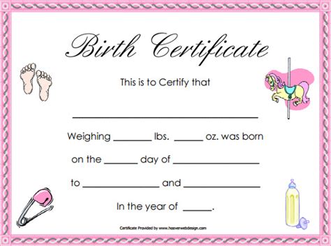 Free-Download-Pink-Baby-Birth-Certificate-Printable