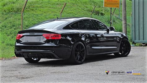 Darker Than Black: Audi S5 on a set of Vorsteiner V-FF 112 Wheels ...