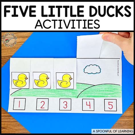 Five Little Ducks Activities For Kindergarten A Spoonful Of, 57% OFF