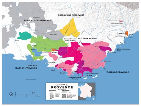 Essential Guide to Provence Wine Region (with maps) | Wine Folly | Wine ...