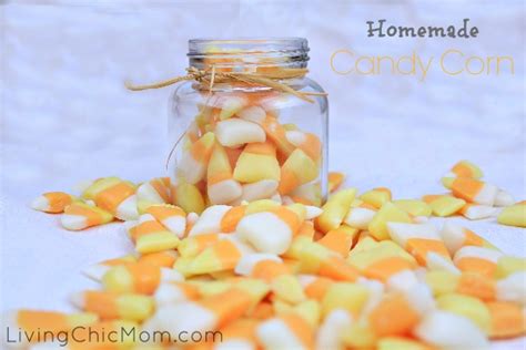 Homemade Candy Corn Recipe - Living Chic Mom