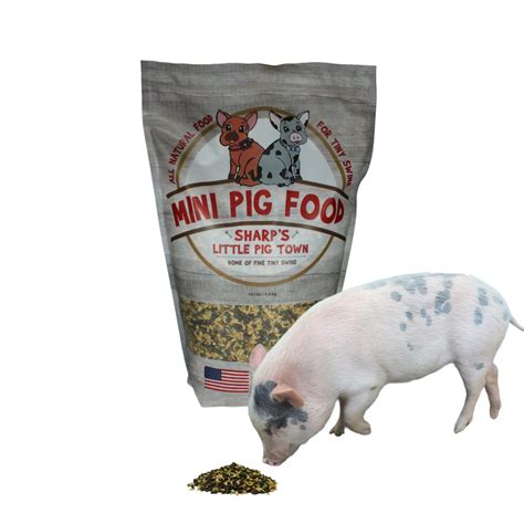 Mini Pig Food & Treats - SharpsPigAndPet