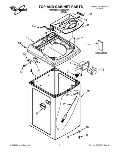 Whirlpool Water Cooler Parts Diagram