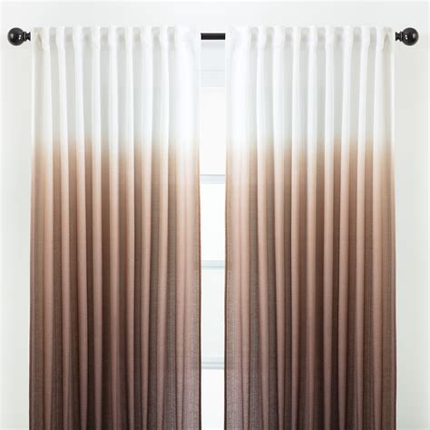 Latitude Run® Carolie Ombre Semi-Sheer Rod Pocket Curtains & Reviews ...