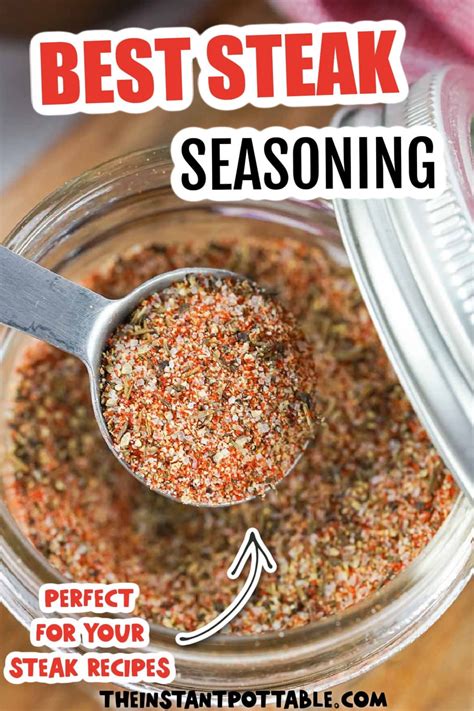 Simple Steak Seasoning - The Instant Pot Table | Recipe | Season steak ...