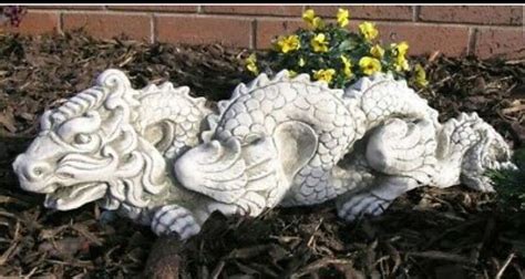 Oriental dragon | Concrete garden statues, Garden statues, Stone garden ...