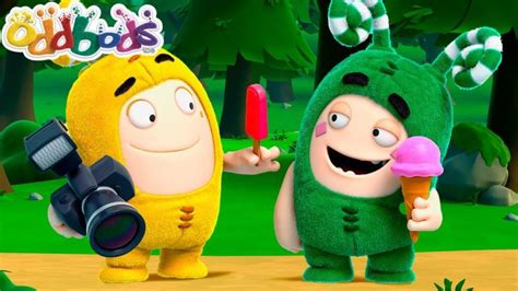 Oddbods | Zee's Food Quest In The Park | Funny Cartoon | Funny cartoon ...