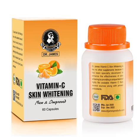 Dr James vitamin c capsules - skin whitening + Immunity booster