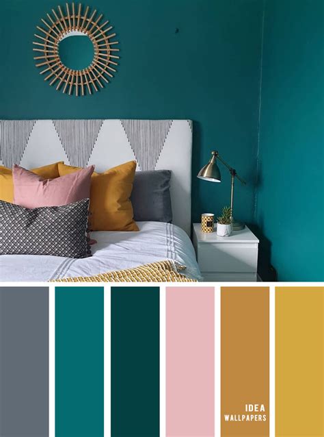 25 Best Color Schemes for Your Bedroom { Grey and Pink Mauve + Copper ...