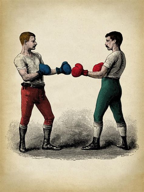 BOXING Poster Art Print Male Sport Wall Art Vintage Boxing | Etsy ...