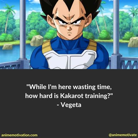 Vegeta Quotes about Goku | Anime quotes, Anime quotes inspirational, Anime