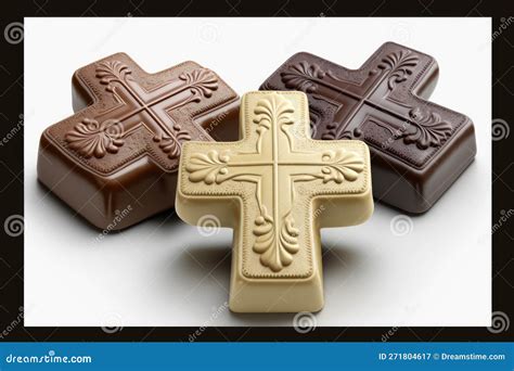 Happy Easter Easter Chocolate Design Crosses: Religious-themed ...