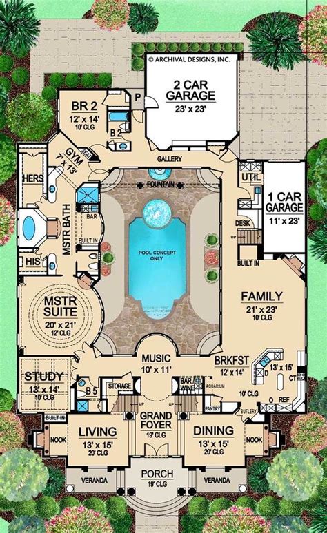 Lochinvar House Plan | Mansion floor plan, Luxury floor plans, House ...