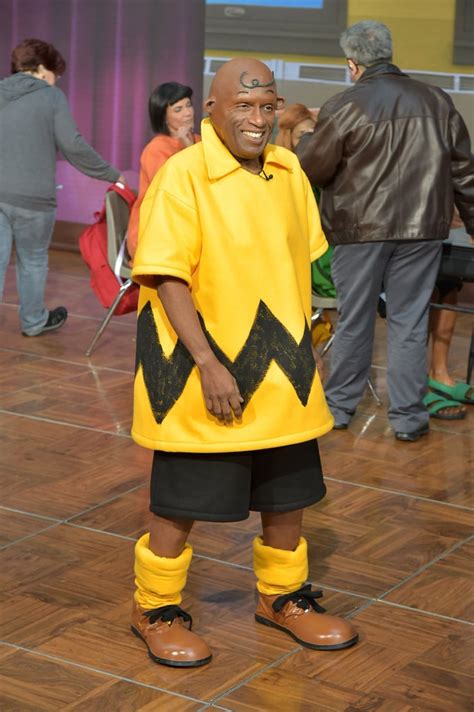 Al Roker as Charlie Brown | The Today Show Peanuts Halloween Costumes ...