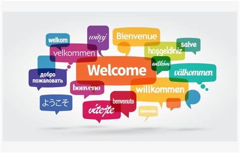 The Word Welcome In Different Languages - Bienvenidos Welcome Bienvenue ...