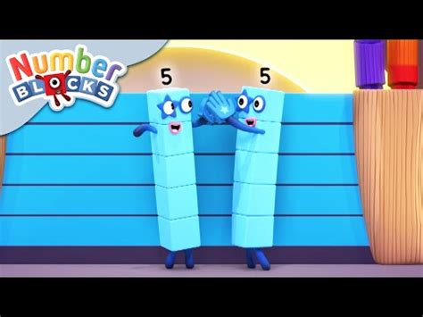 @Numberblocks | Five Dance Moves | Learn to Count #Education #Learning ...