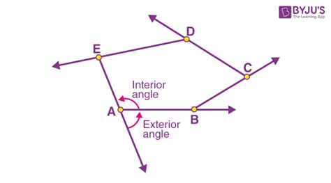 Angles in a Pentagon (Interior, Exterior and Central Angle)