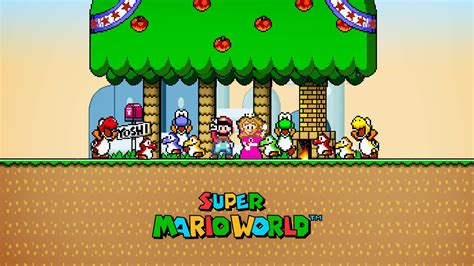 Super Mario World Wallpapers - Top Free Super Mario World Backgrounds ...