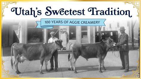 USU Library Exhibit Celebrates 100 Years of Aggie Ice Cream