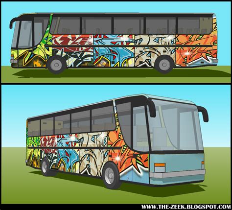 THE ZEEK: BUS GRAFFITI SERIES