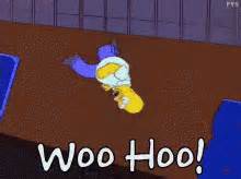 Woo Homer Simpson GIF - Woo HomerSimpson TheSimpsons - Discover & Share ...