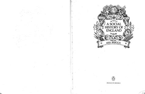 A Social History Of England