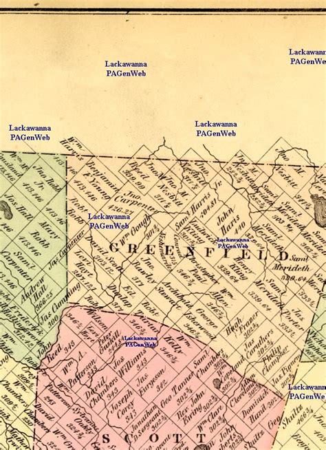 1873 Luzerne County Maps