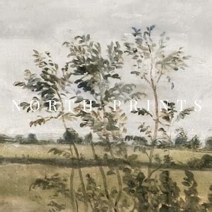 Summer Country Landscape Painting Living Room Decor North Prints ...