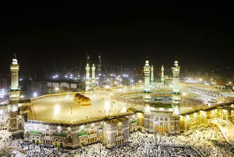 Know About Islam: mecca madina at night