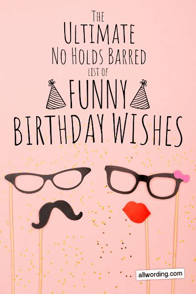 Funny Short Happy Birthday Wishes - Printable Birthday Cards